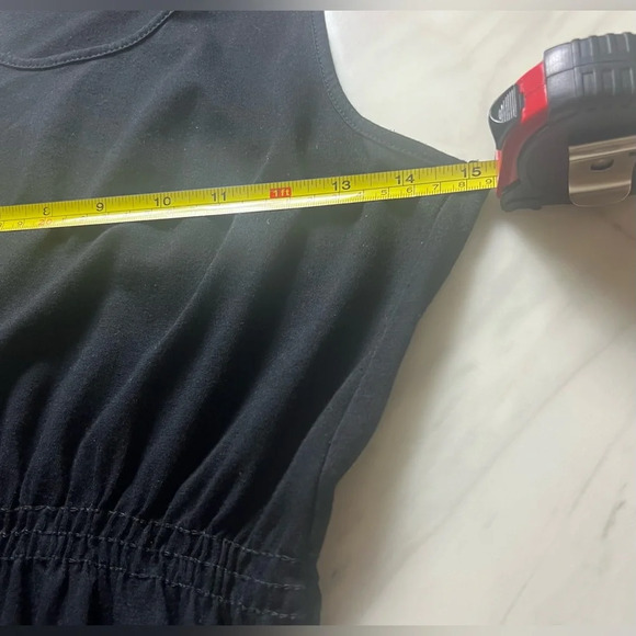 Rubbish BP Women’s Black Fringed Maxi Dress Size M Sleeveless - Picture 2 of 6